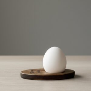 æggebæger med stil minimalistisk